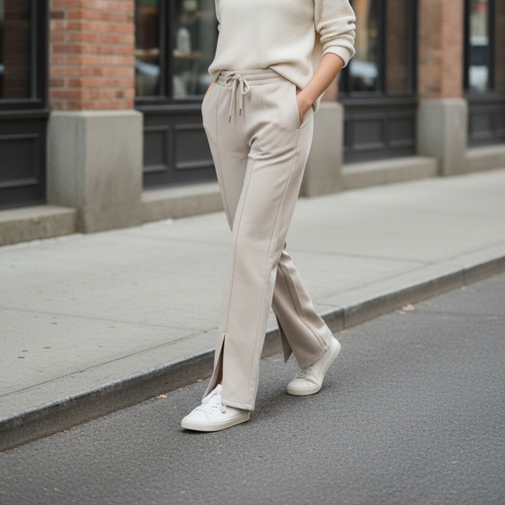 NWT Abercrombie & Fitch Soft Cream Pants
